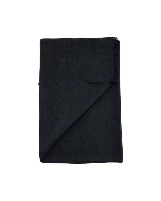 D4.0 Black Winter Scarves for men