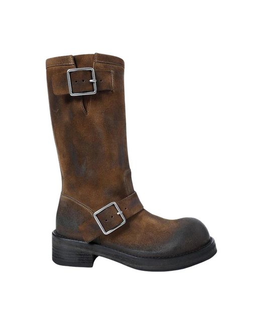 Ann Demeulemeester Brown High Boots