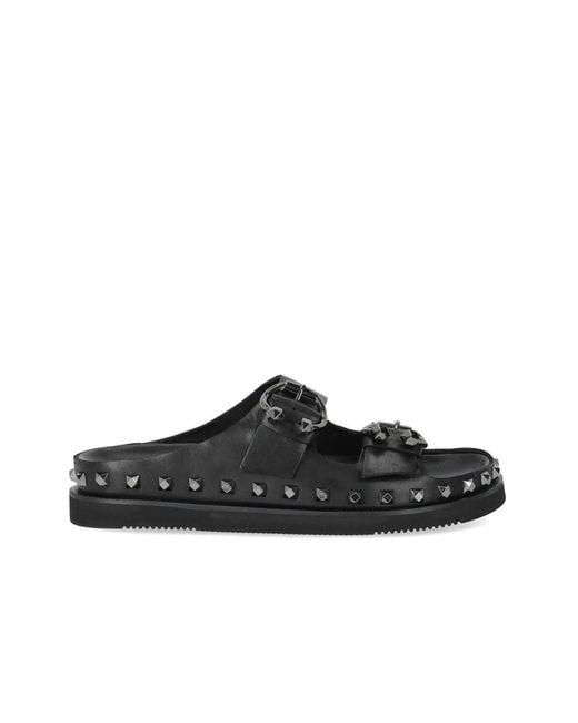 Shoes > flip flops & sliders > sliders Ash en coloris Black