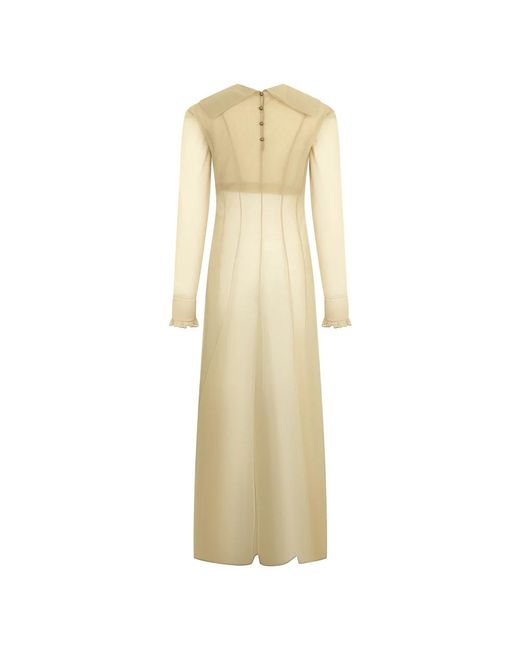 Philosophy Di Lorenzo Serafini Natural Maxi Dresses