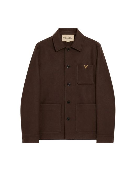 Valentino Brown Light Jackets for men