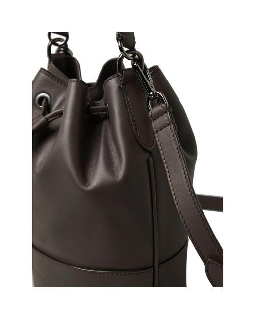 Brunello Cucinelli Black Bucket Bags