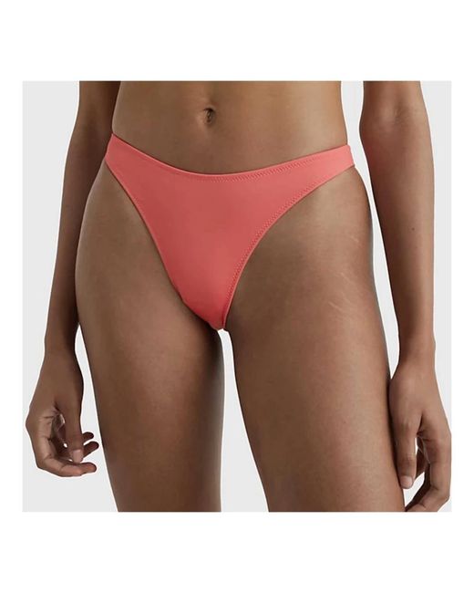 Tommy Hilfiger Pink Badeanzüge high bikini – erweiterte grössen