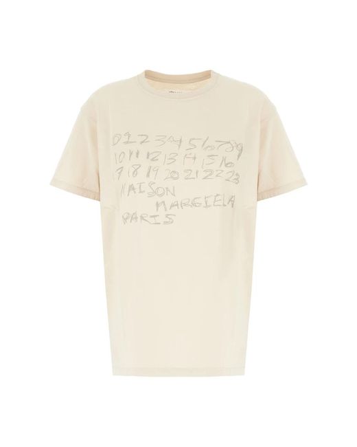 Maison Margiela Natural T-Shirts