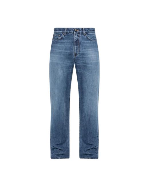 Versace Straight Jeans in het Blue voor heren