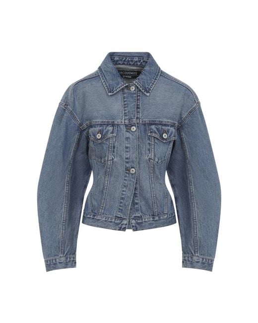 Jacquemus Jassen ,Blauw ,Denim Denim De-Nîmes Jacket in het Blue
