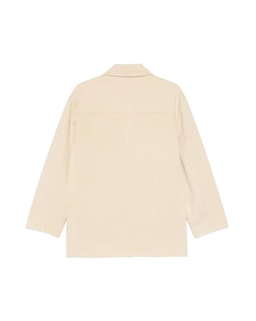 DUNST Jassen ,Light Jacket in het Natural voor heren