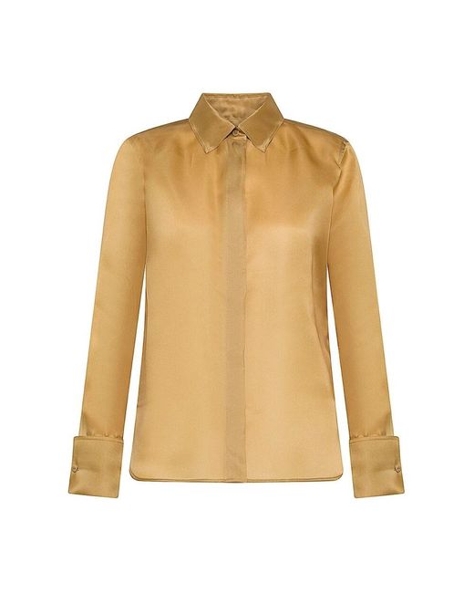 Max Mara Natural Casual Gestreiftes Hemd