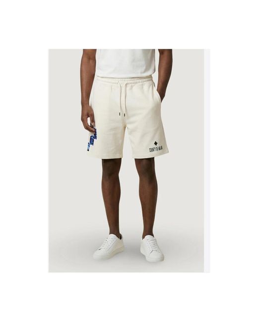 Marcelo Burlon Bermuda Casual in het Gray voor heren