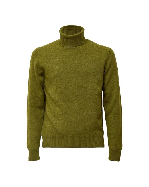 Turtlenecks Zanone de hombre de color Green