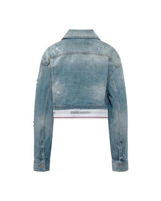 DSquared² Blue Denim Jackets