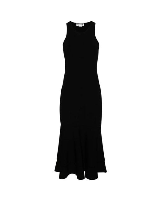 Victoria Beckham Black Midi Dresses