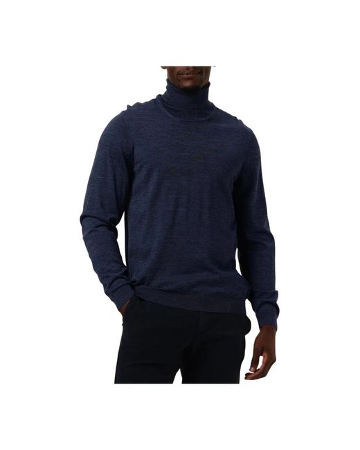 Turtlenecks Boss de hombre de color Blue