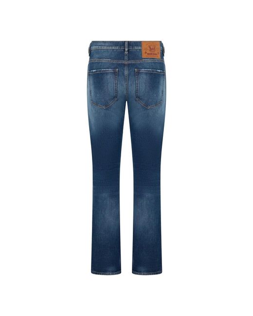 DIESEL Blue Flared Jeans for men