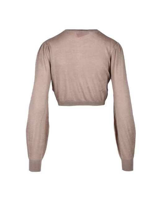 Wild Cashmere Truien & Vesten ,Kasjmier Vest in het Natural
