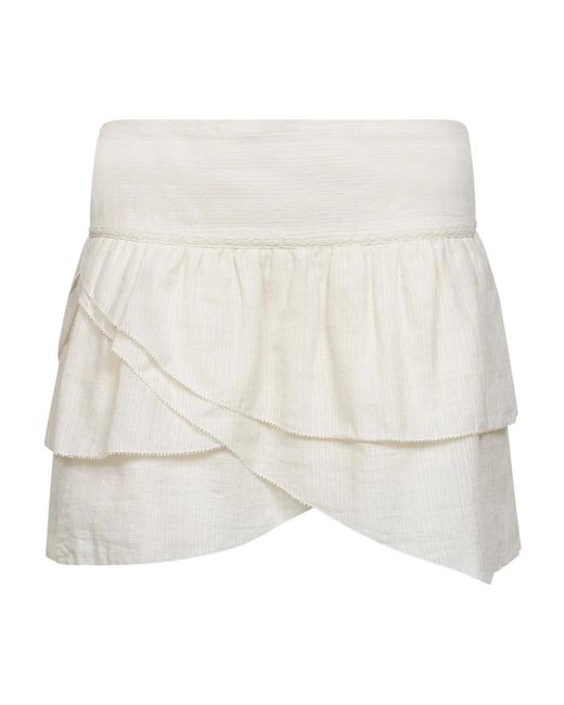 Isabel Marant Dejha Mini Rok in het Natural