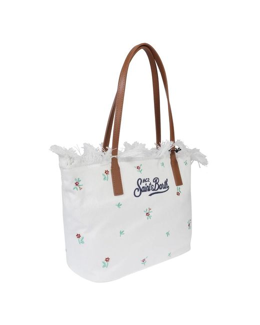 Mc2 Saint Barth White Tote Bags