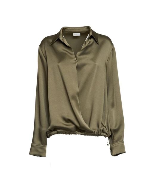 Dries Van Noten Green Blouses