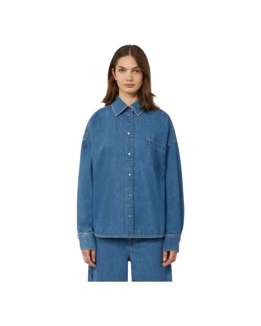 Weekend by Maxmara Blue Denim Shirts