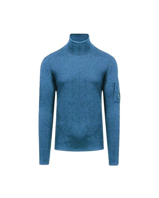 Turtlenecks C P Company de hombre de color Blue