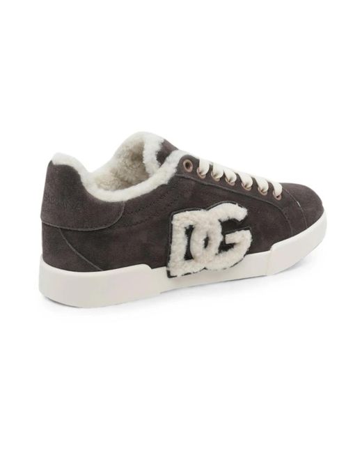 Dolce & Gabbana Black Sneakers