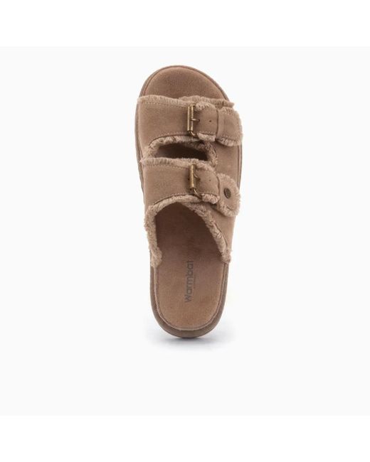 Sliders Warmbat en coloris Brown