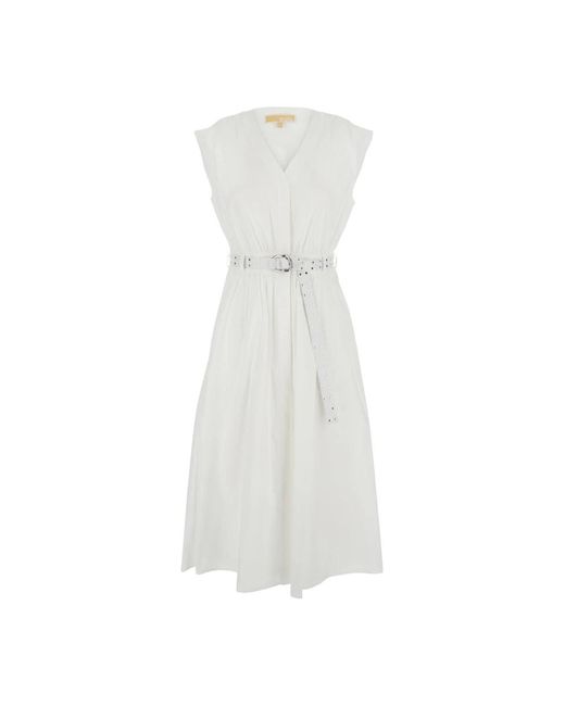 Midi Dresses di Michael Kors in White