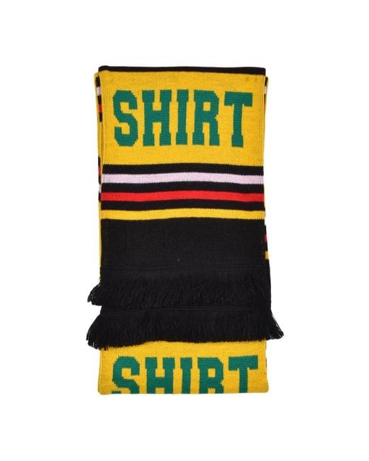 Comme des Garçons Yellow Winter Scarves for men