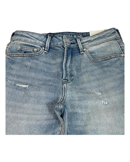 Denham Blue Straight Fit Jeans for men