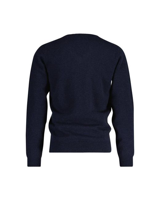 Gant Superfijne Pullover Sweater in het Blue voor heren