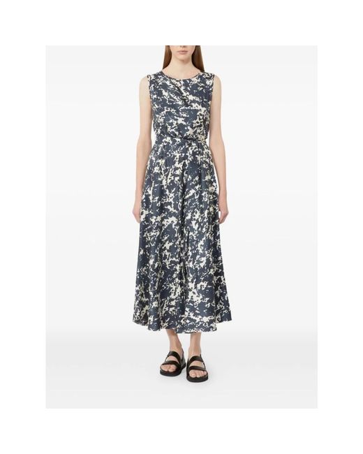 Max Mara Blue Midi Dresses