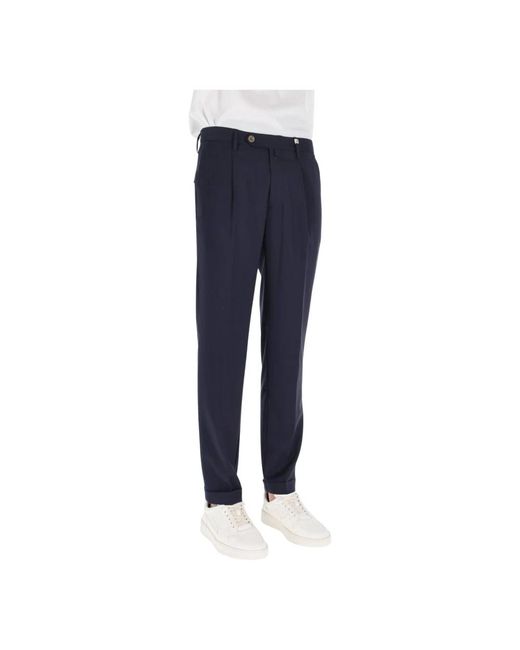 Myths Blue Suit Trousers for men