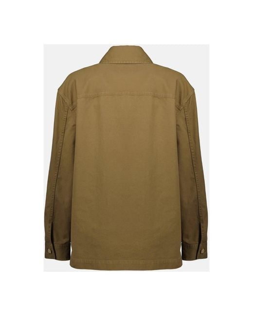Saint Laurent Green Shirts