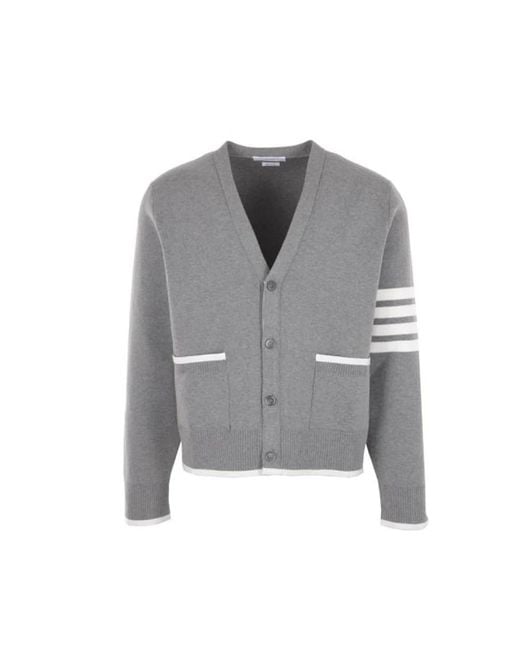 Thom Browne Gray Cardigans for men