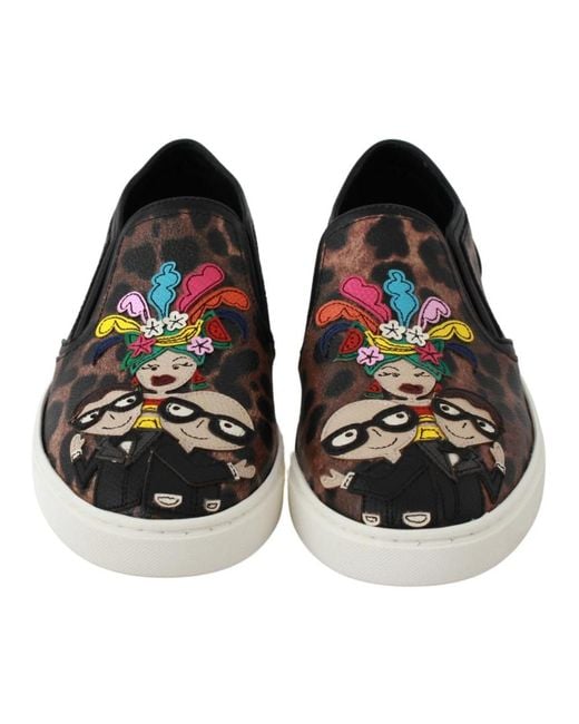 Dolce & Gabbana Black Loafers