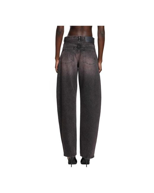 Haikure Black Loose Fit Jeans