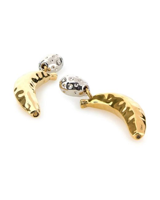 Chloé Metallic Earrings
