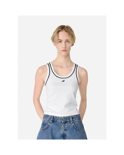 Sleeveless Tops di Axel Arigato in White
