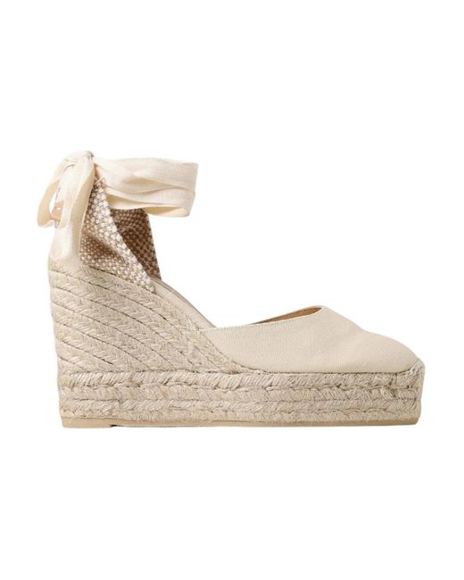 Castaner Metallic Wedges