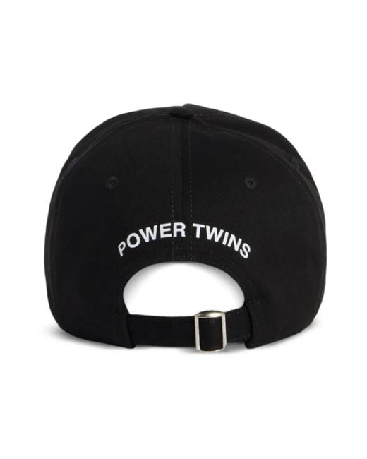 Caps di DSquared² in Black da Uomo