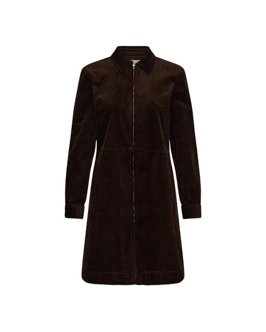 Part Two Black Hemdkleid