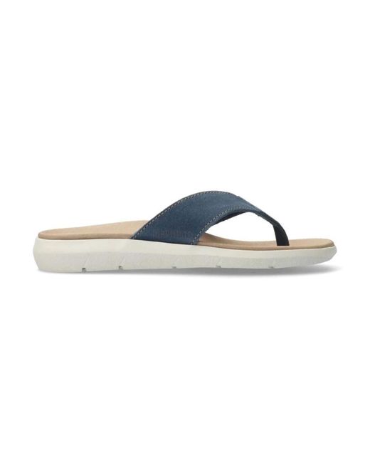 Flat sandals di Mephisto in Blue da Uomo