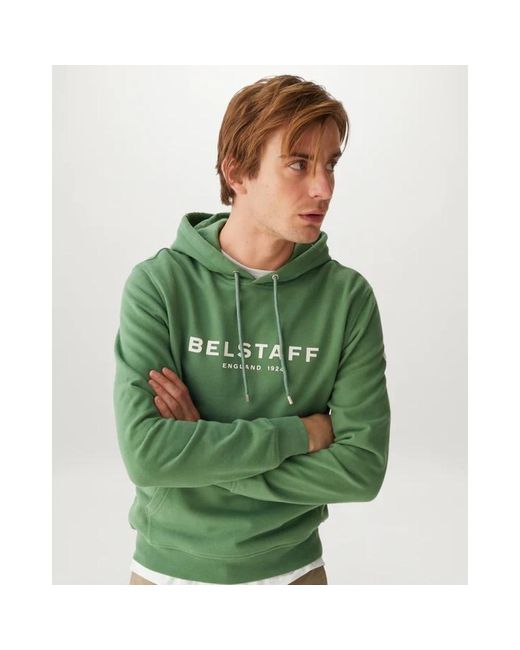 Belstaff Green Hoodies for men