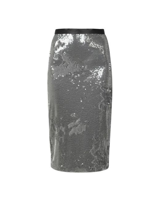 Jucca Gray Midi Skirts