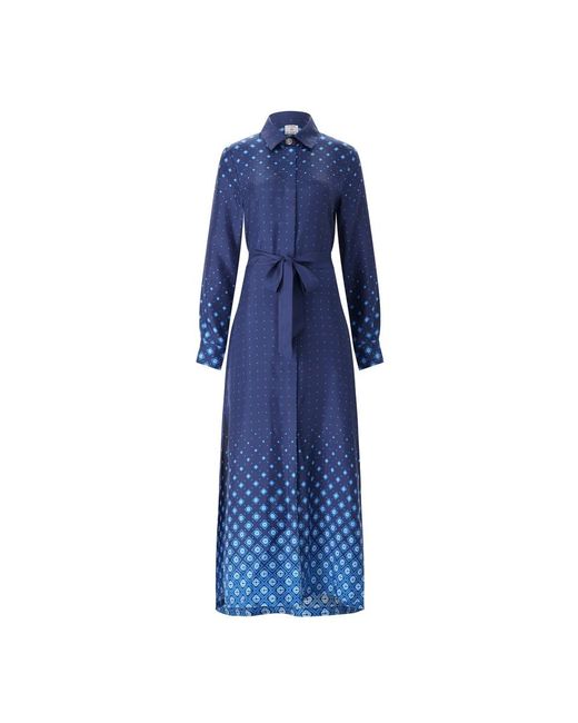 Casablanca Blue Shirt Dresses
