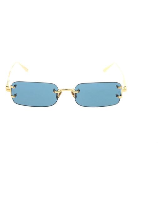 Linda Farrow Blue Sunglasses