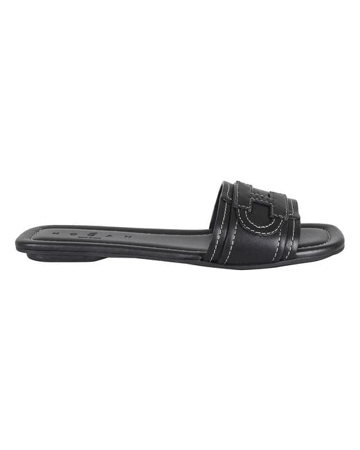 Hogan Black H685 Sandal