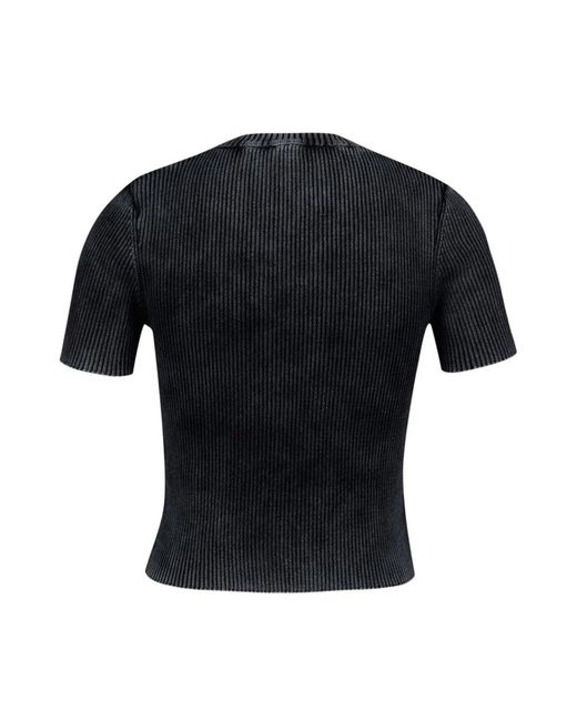 DIESEL Black T-Shirts