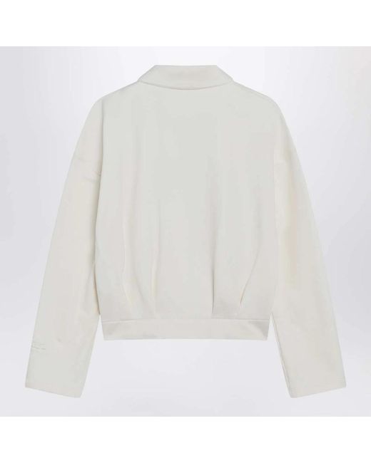 Max Mara White Light Jackets