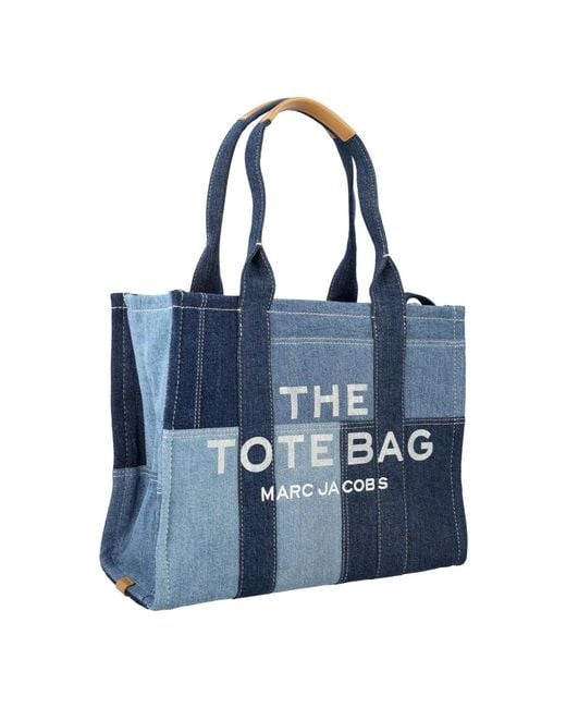 Marc Jacobs Blue The Denim Large Tote Bag